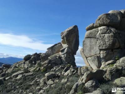 Cuerda de Los Almorchones; torcas de palancares y tierra muerta rio alberche aldea del fresno parque